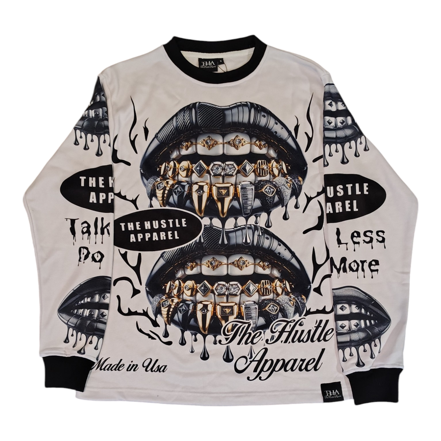 Talk Less Do More Long Sleeve - The Hustle Apparel 