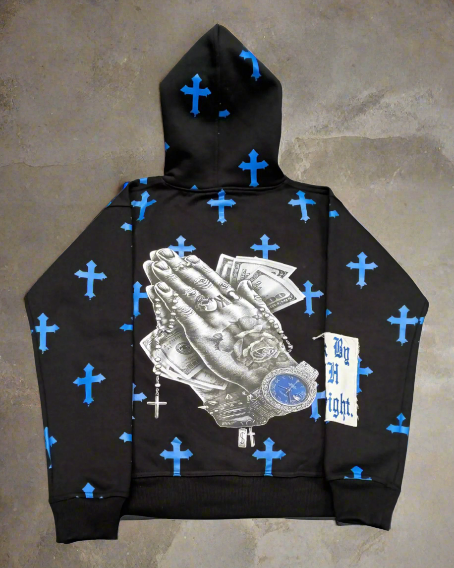 Cross Hoodie - The Hustle Apparel 