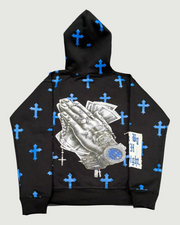 Cross Hoodie Pullover - The Hustle Apparel 