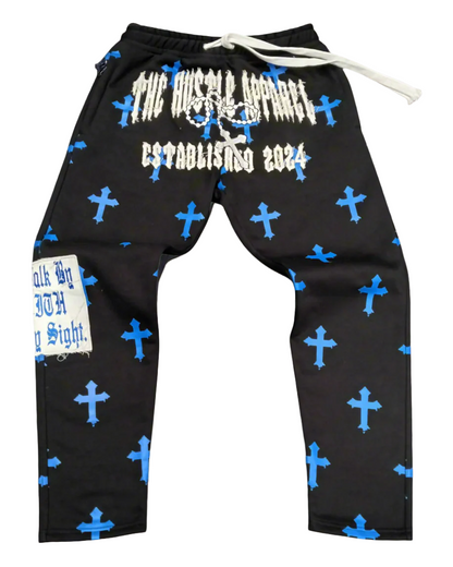 Cross Sweat Pants - The Hustle Apparel 