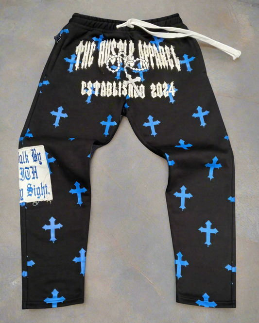 Cross Sweat Pants - The Hustle Apparel 