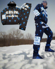 Cross Sweat Suit - The Hustle Apparel 