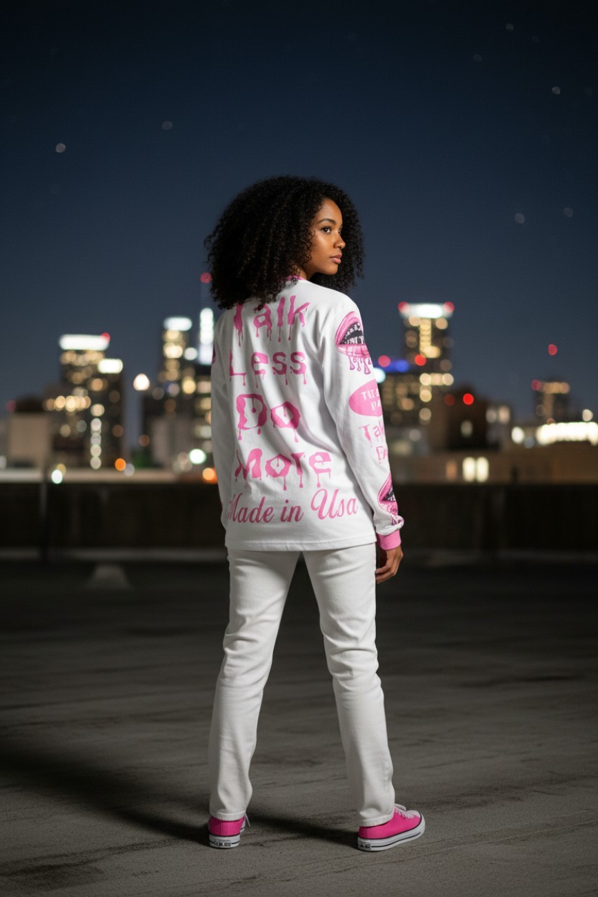 Talk Less Do More Long Sleeve - The Hustle Apparel 