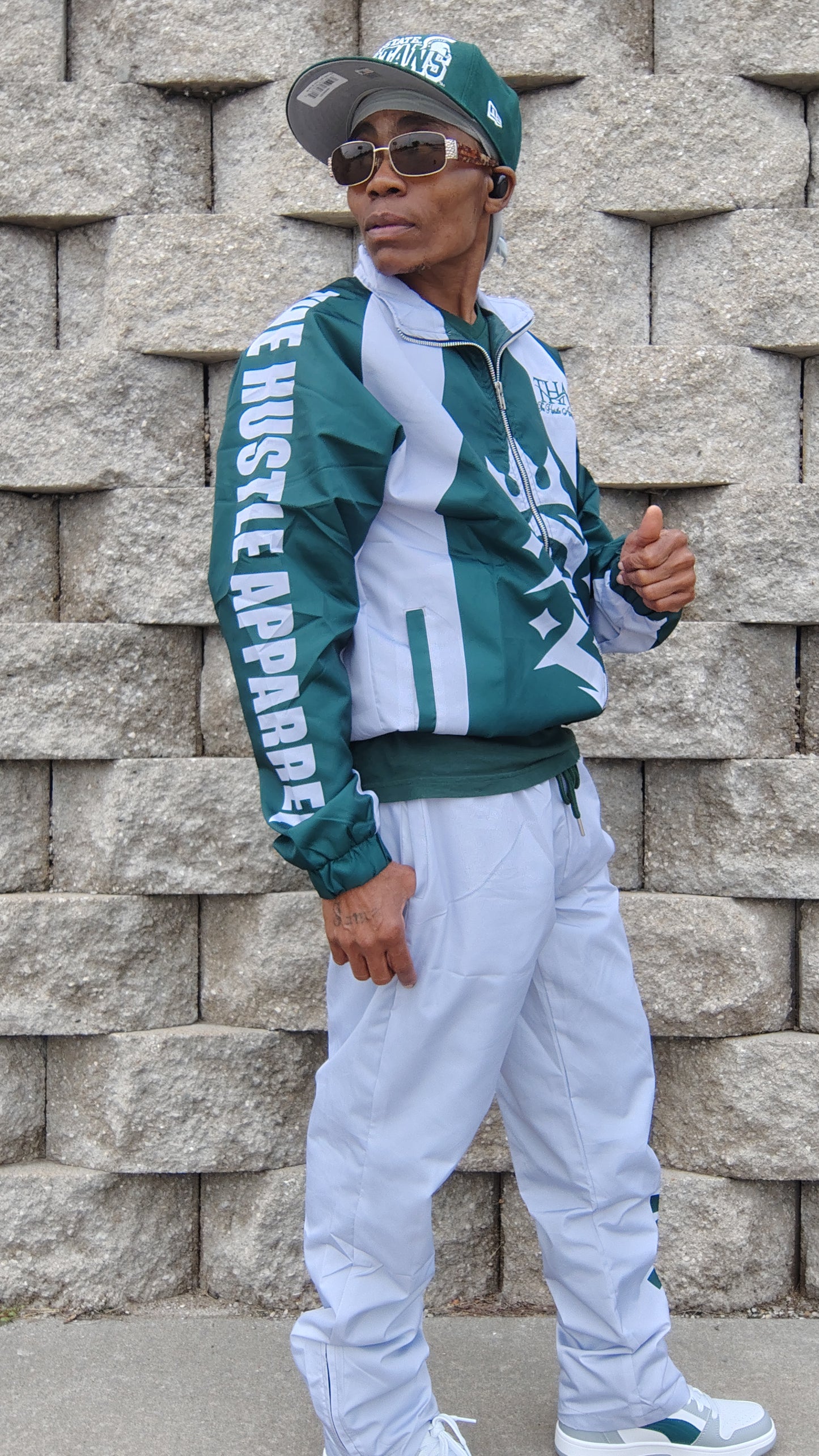 The Hustle Apparel Windbreaker - Cash Is King