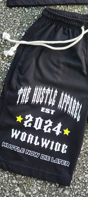 Men Short Sleeve Hooded Short Sets - The Hustle Apparel 