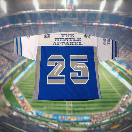 Limited Edition Teddy Football Jersey - Detroit Lions - The Hustle Apparel 