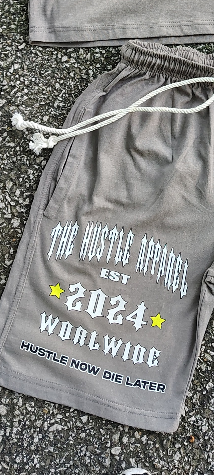 Men Short Sleeve Hooded Short Sets - The Hustle Apparel 