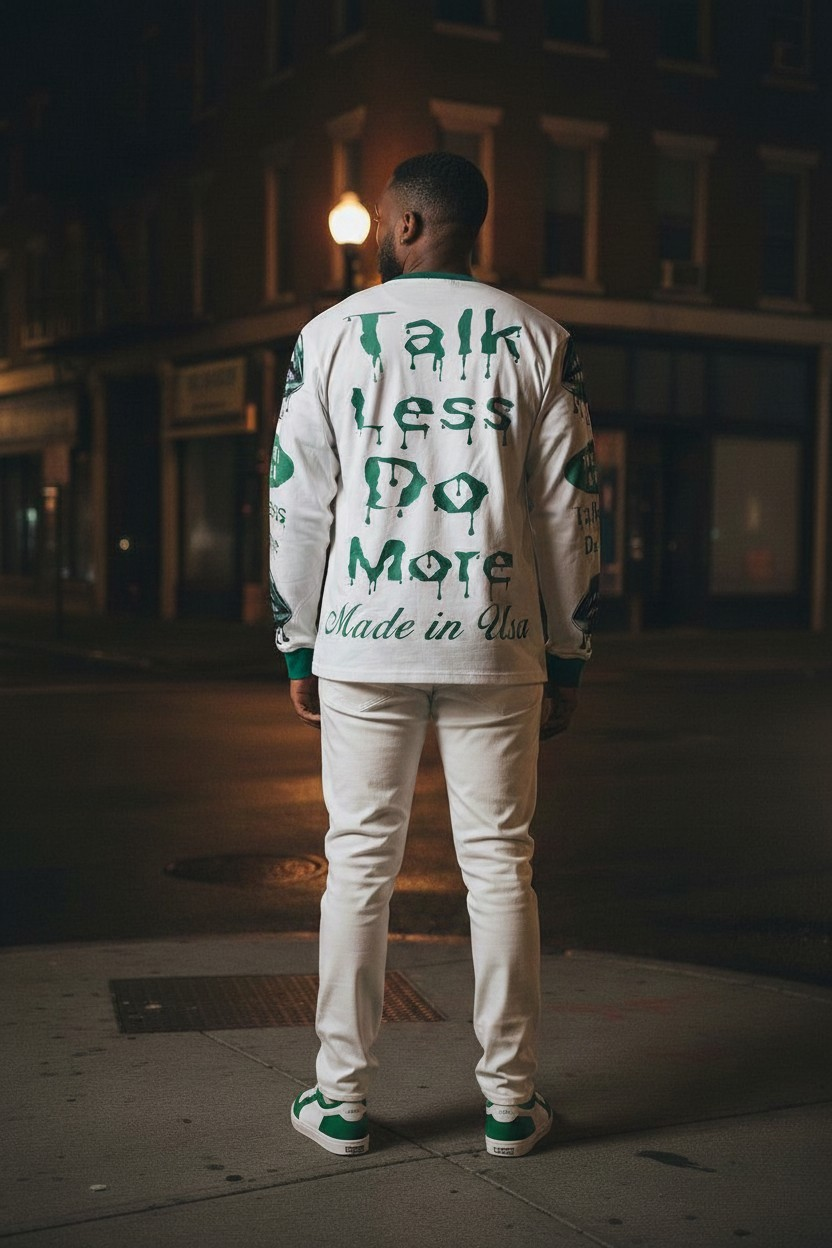 Talk Less Do More Long Sleeve - The Hustle Apparel 
