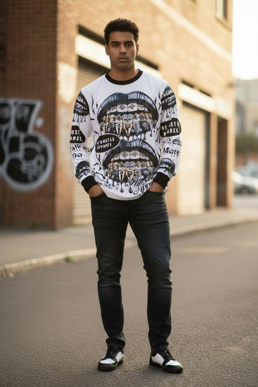 Talk Less Do More Long Sleeve - The Hustle Apparel 