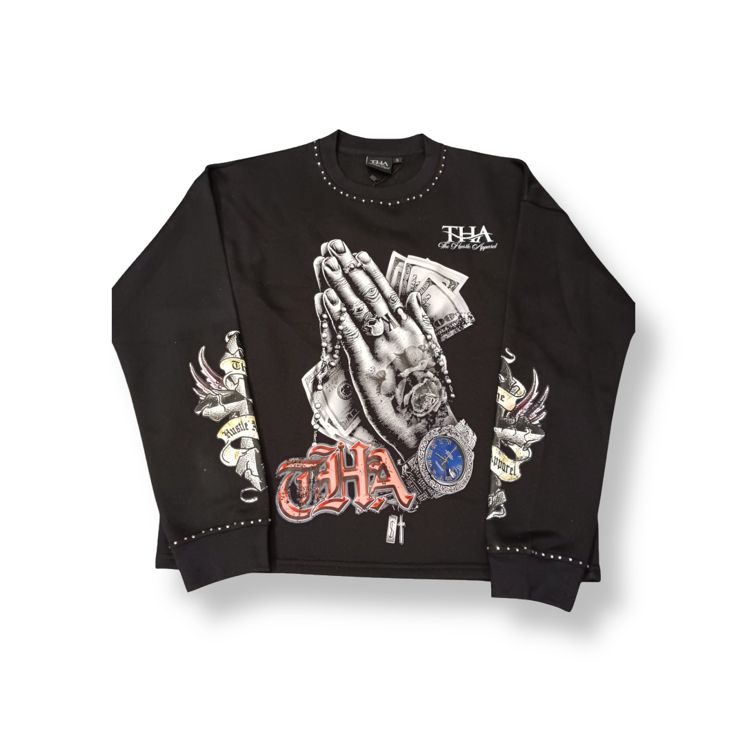 Praying Hands Long Sleeve - Inspirational Collection
