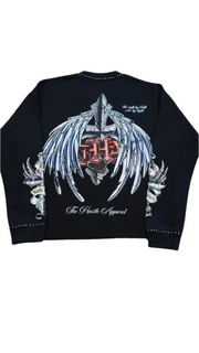 Praying Hands Long Sleeve - Inspirational Collection - The Hustle Apparel 