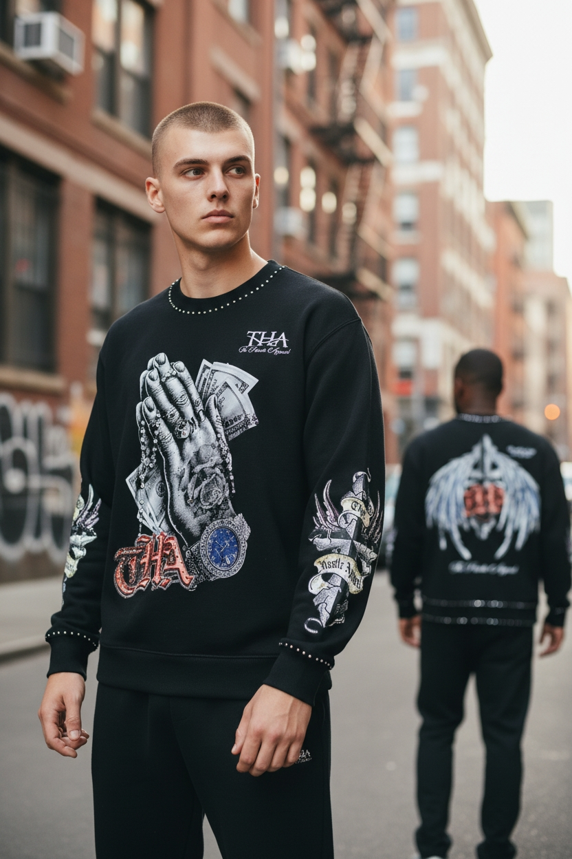 Praying Hands Long Sleeve