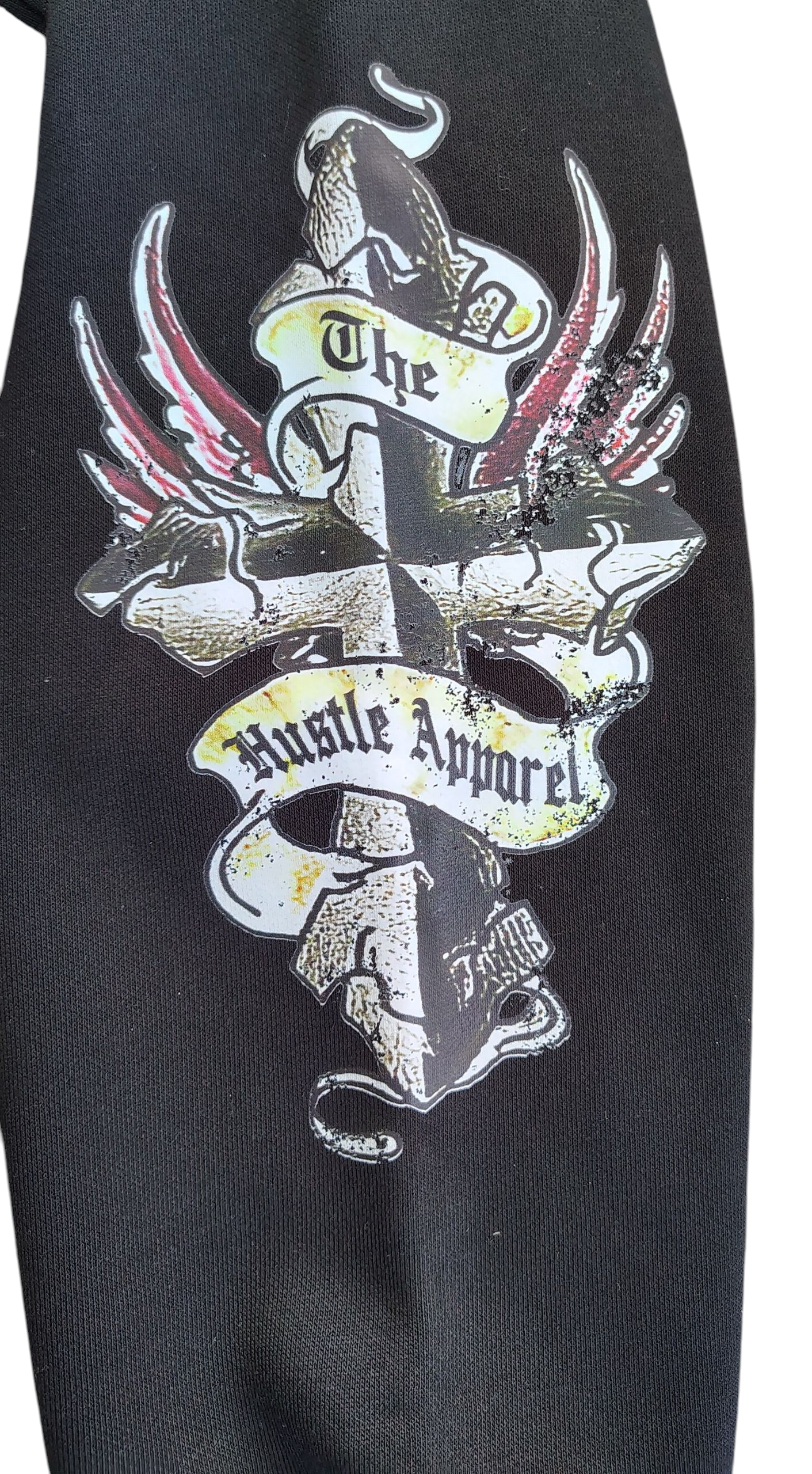 Praying Hands Long Sleeve - Inspirational Collection 400 GSM 100% Cotton Fleece - The Hustle Apparel 