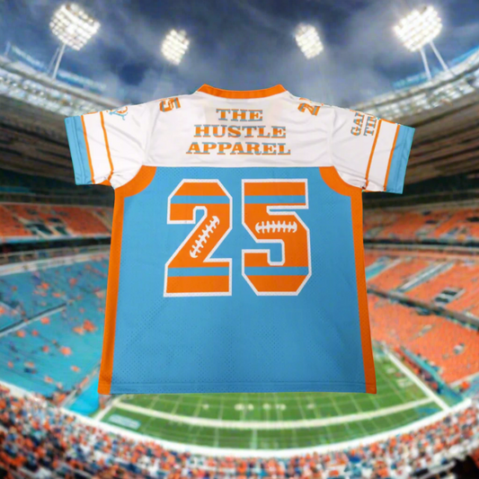 Limited Edition Teddy Football Jersey - Miami Dolphins - The Hustle Apparel 