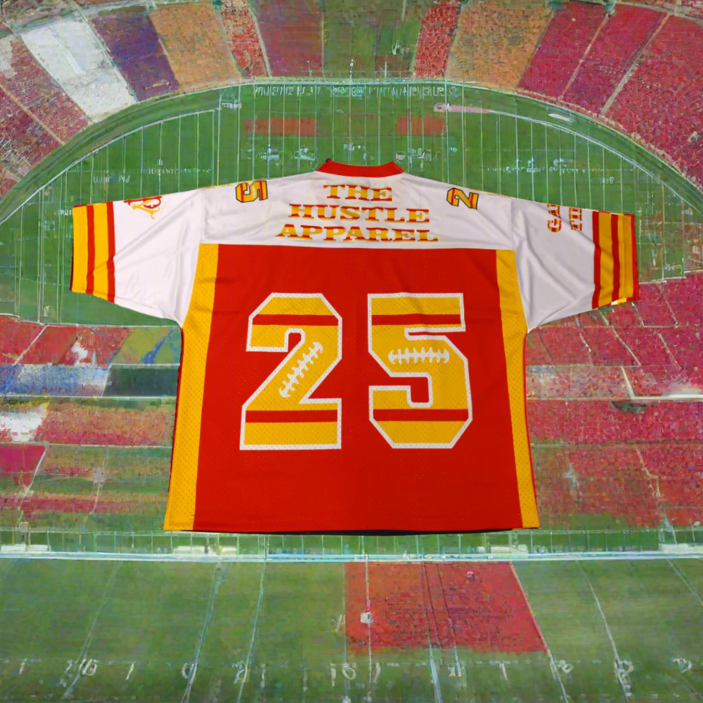 Limited Edition Teddy Football Jersey - Kansas City Chiefs - The Hustle Apparel 